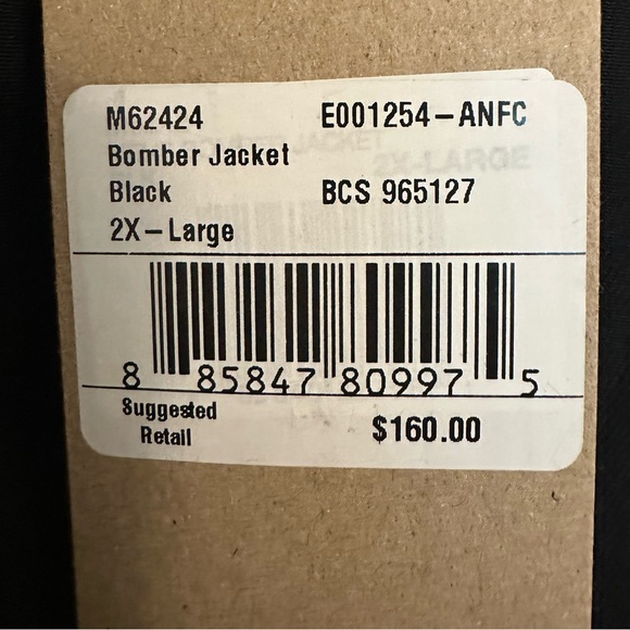 ACFC Nike Black Men's Bomber Jacket - Picture 5 of 10